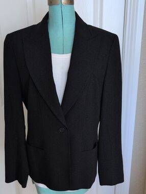 Dana Buchman Black Single-Button Women's Blazer